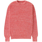 Made in Canada 100% Cotton Knit Sweater Heather Red - Unisex - Province of Canada