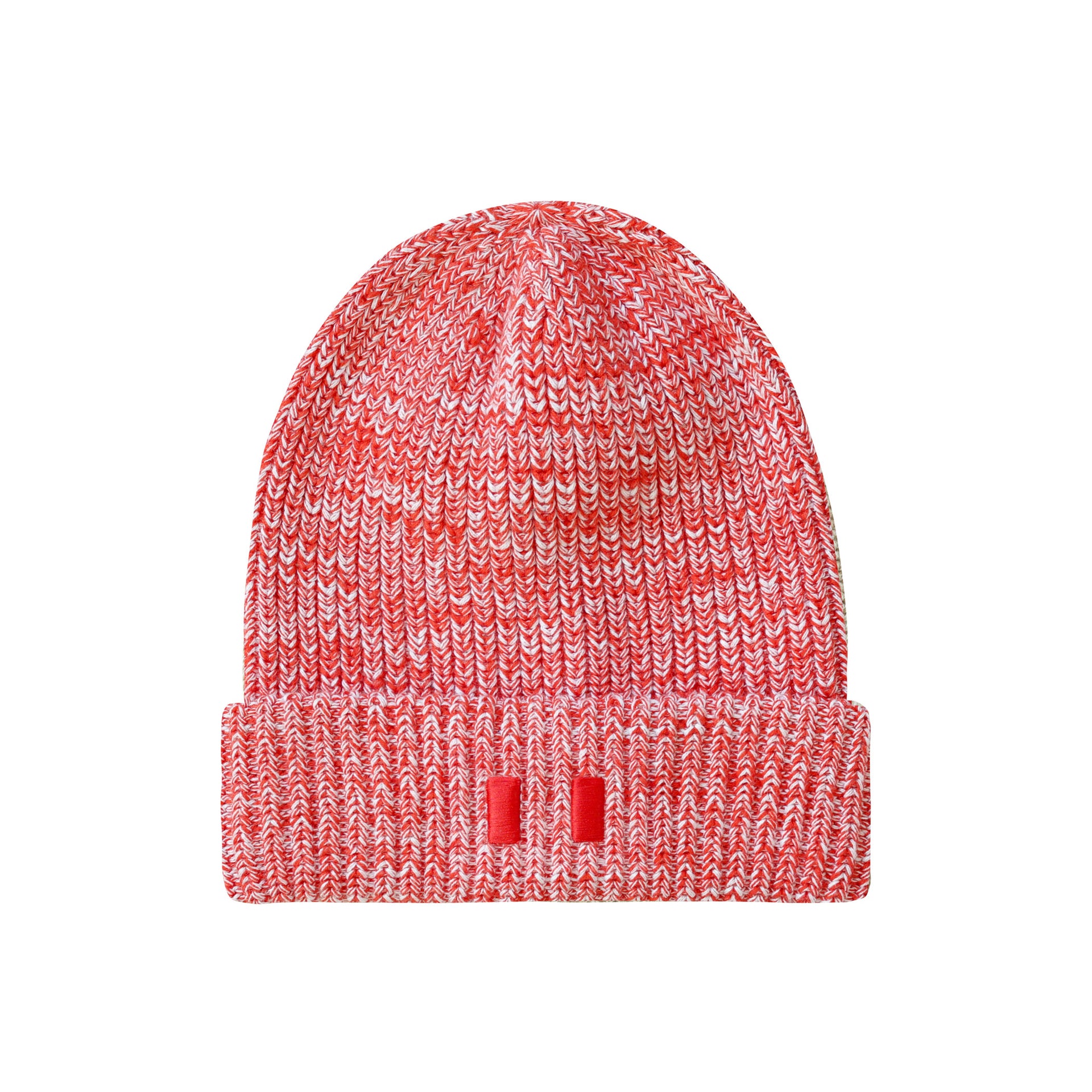 Flag Cotton Knit Toque Heather Red