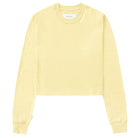 Made in Canada 100% Organic Cotton Monday Long Sleeve Crop Top Butter - Unisex - Province of Canada 