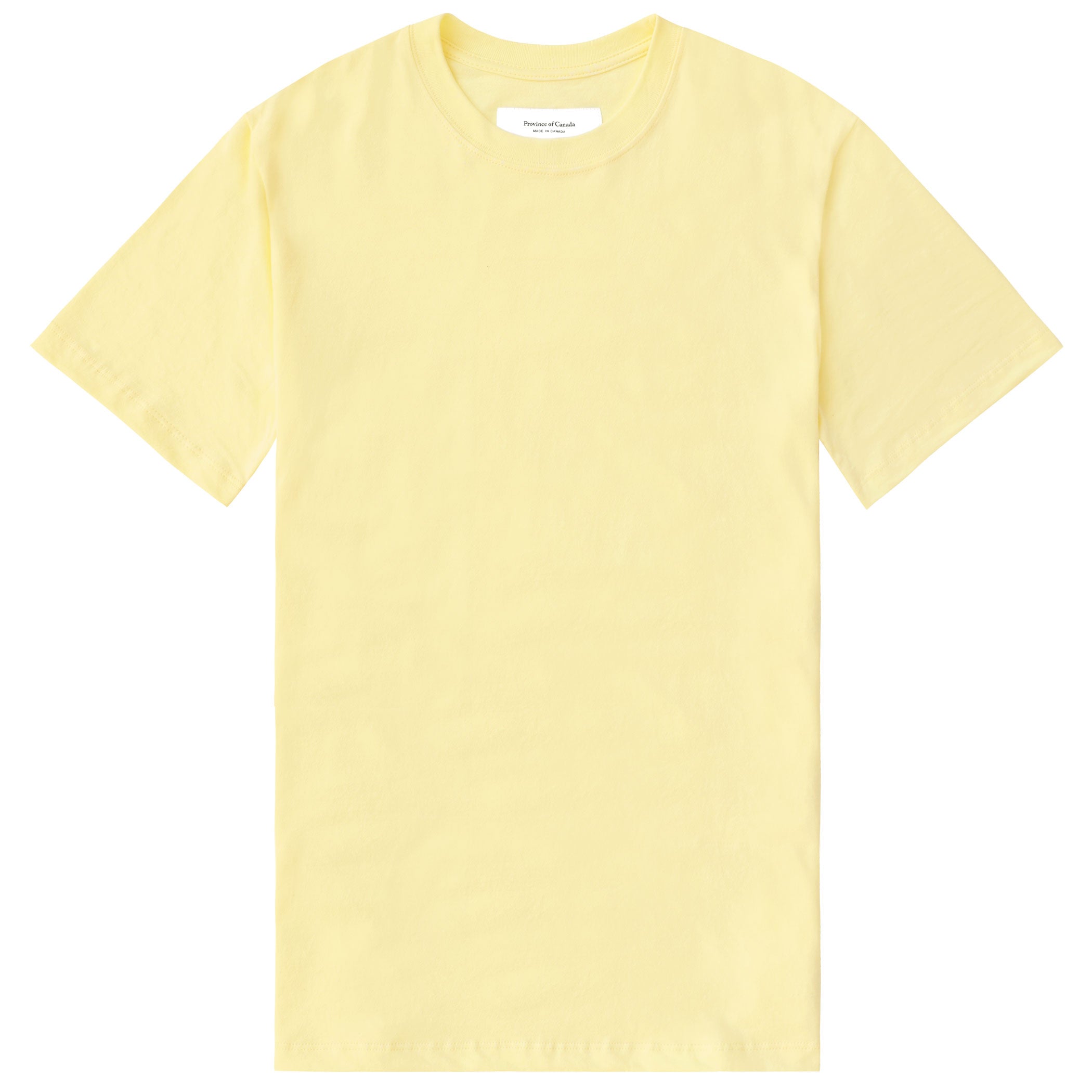 Made in Canada 100% Organic Cotton Monday Tee Butter - Unisex - Province of Canada 