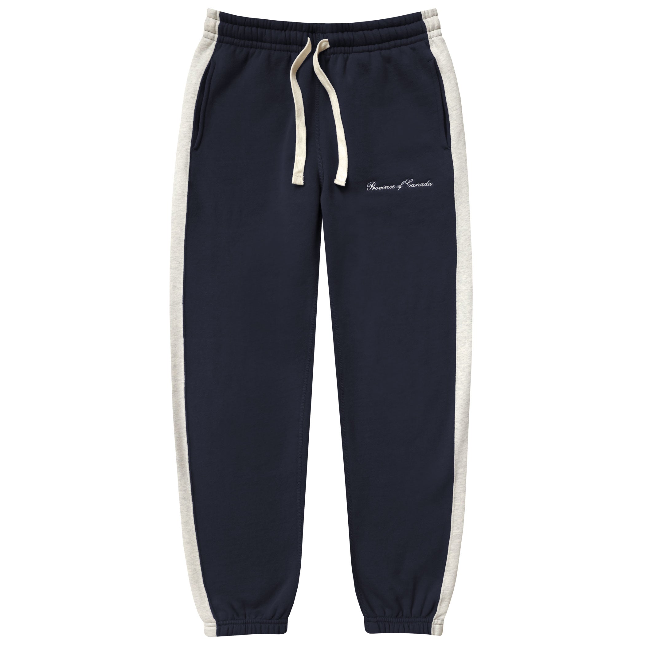 Made in Canada Cotton Club Fleece Sweatpant Navy - Unisex - Province of Canada