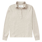 Made in Canada 100% Organic Cotton Thursday Popover Long Sleeve Tee Oatmeal - Province of Canada