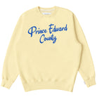 Made in Canada Prince Edward County Sweatshirt Butter - Unisex - Province of Canada