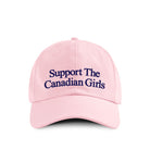 Made in Canada Support the Canadian Girls Baseball Hat Light Pink - Province of Canada