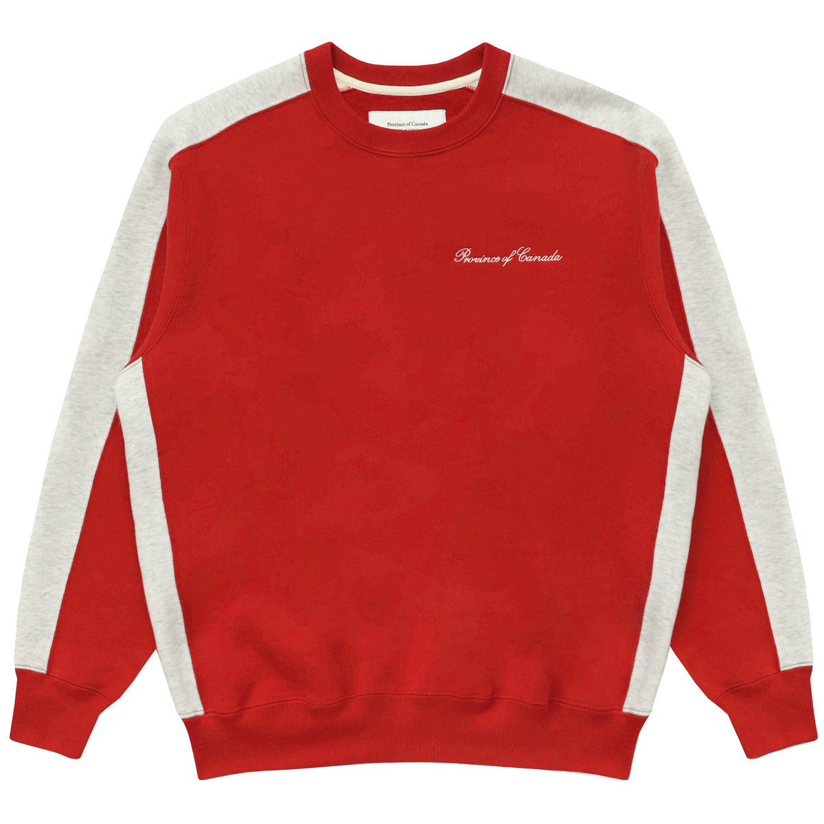 Made in Canada - Club Fleece Sweatshirt Red - Unisex - Province of Canada 