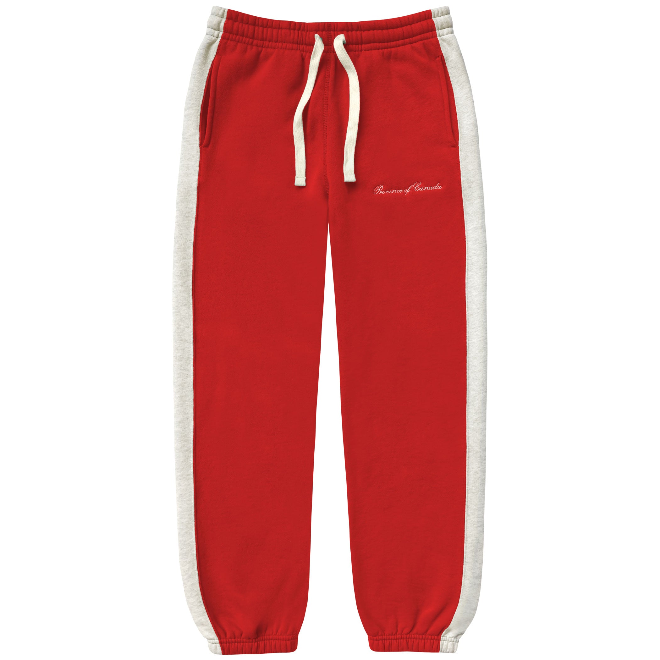 Made in Canada Club Fleece Sweatpant Red - Unisex - Province of Canada