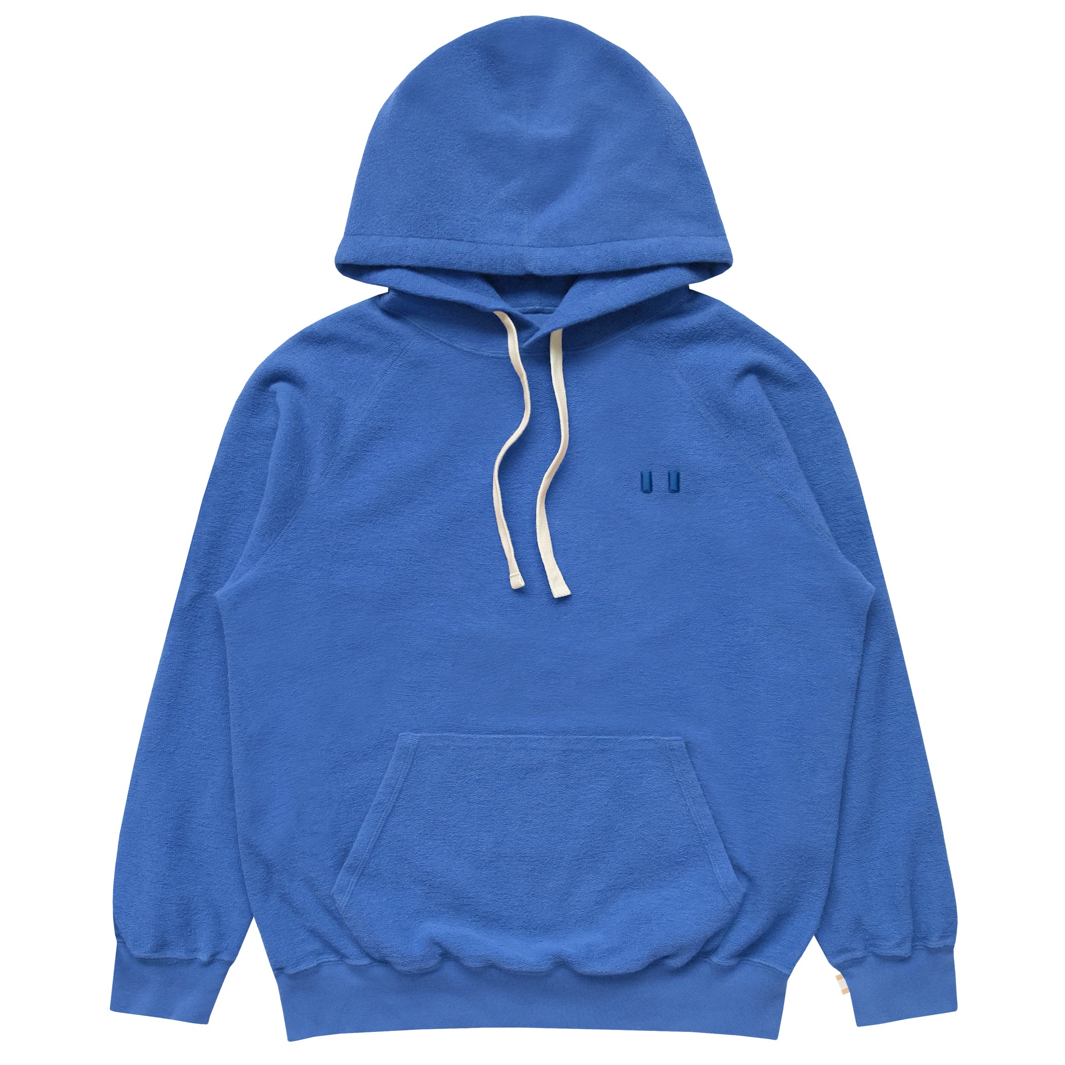 Made in Canada Reverse French Terry Hoodie Super Blue - Unisex - Province of Canada