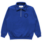 Made in Canada Half Zip Fleece Sweatshirt Royal - Unisex - Province of Canada