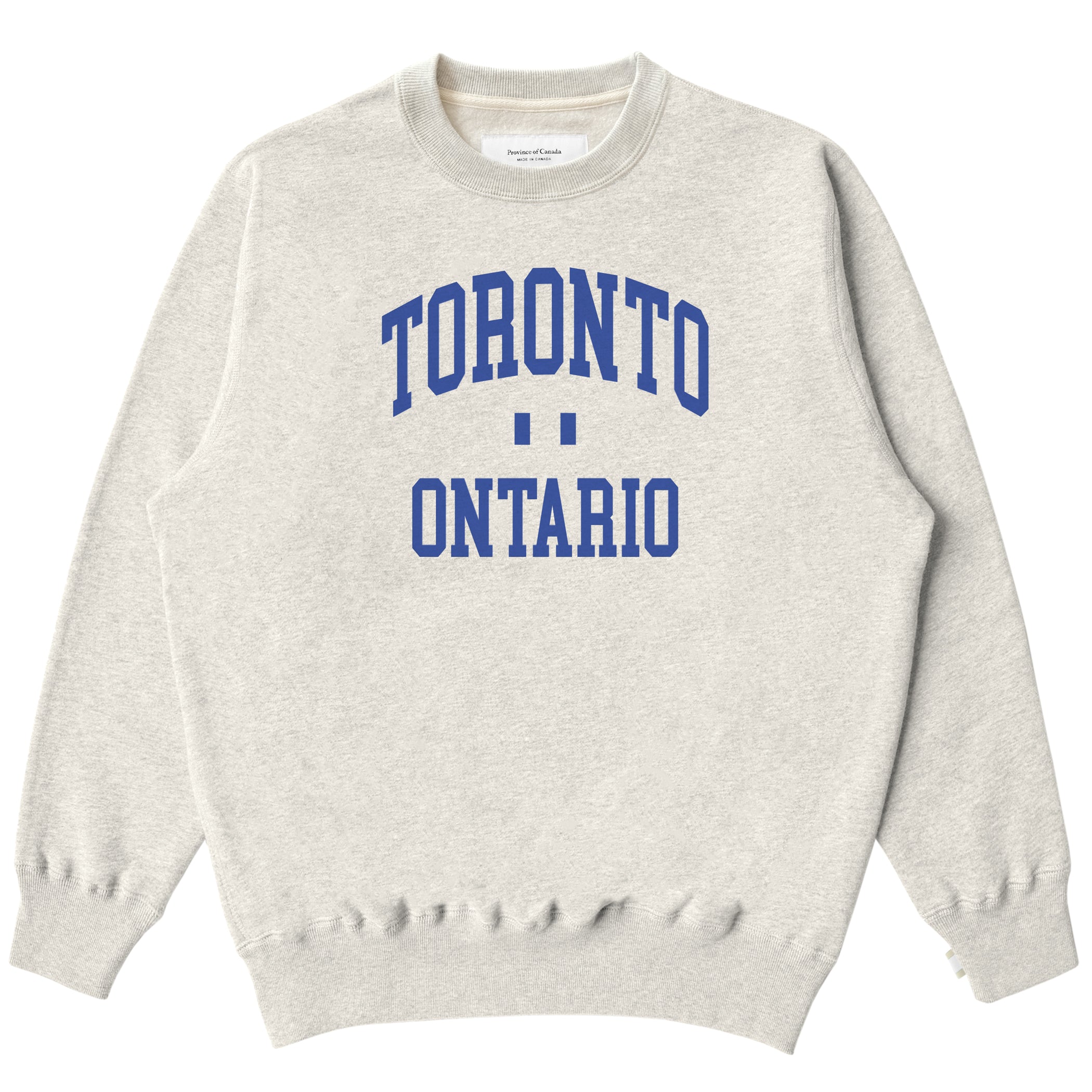 Toronto Fleece Sweatshirt Eggshell Unisex – Province of Canada