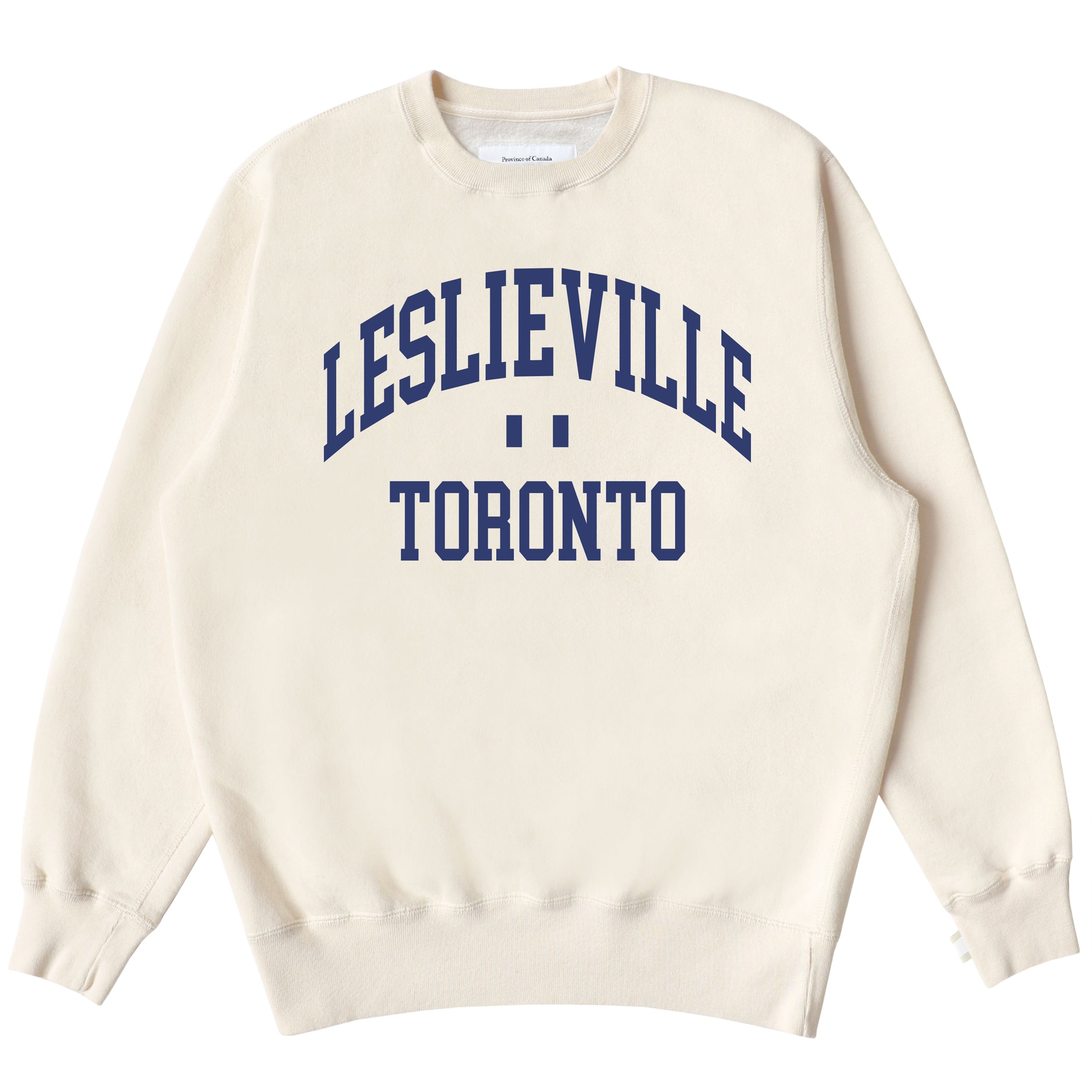 トップス House on the Hill Sweatshirt 100 Leslieville Fleece Sweatshirt Cream - Unisex – Province of Canada