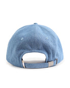 Made in Canada 100% Cotton Letter Q Baseball Hat Light Blue Denim - Province of Canada