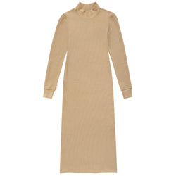Made in Canada Waffle Long Sleeve Dress Dune - Province of Canada