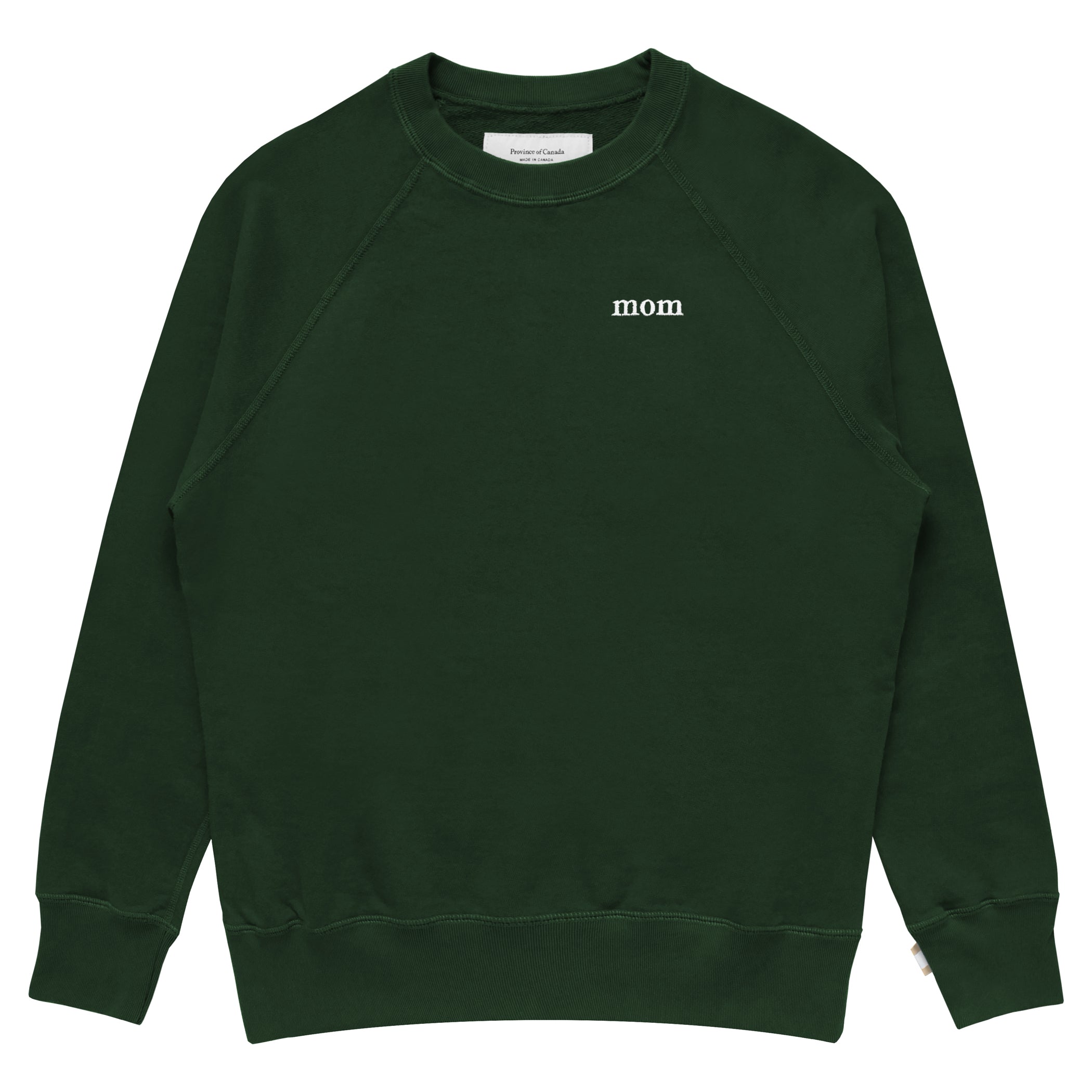 Made in Canada Mom Sweatshirt Forest - Unisex - Province of Canada