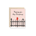 Missing-You-This-Christmas-Lost-Mitten-Holiday-Greeting-Card - Made in Canada - Province of Canada