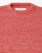 Made in Canada 100% Cotton Knit Sweater Heather Red - Unisex - Province of Canada