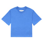 Made in Canada 100% Organic Cotton Monday Crop Top Super Blue - Province of Canada