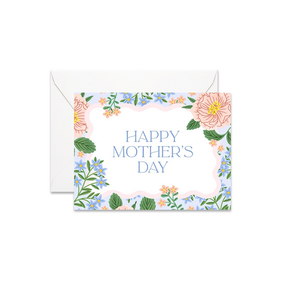 Mother's Day Blooms Greeting Card