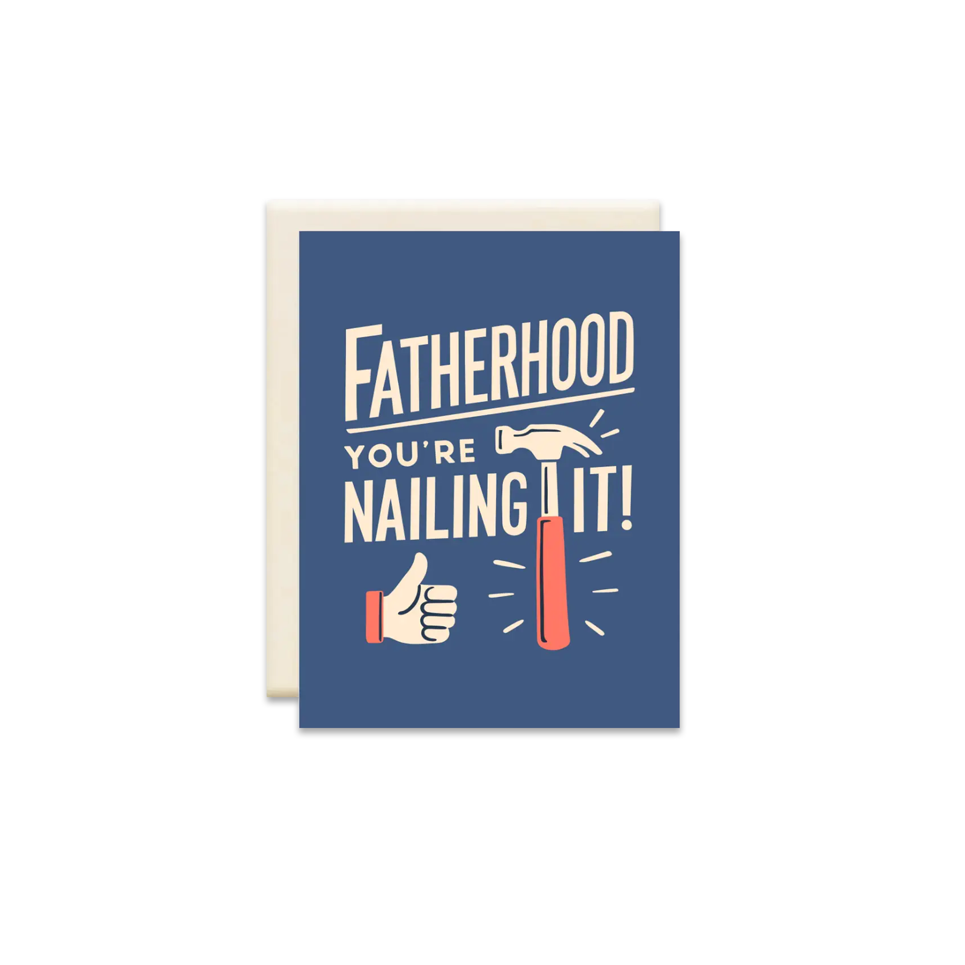 Nailing It Father's Day Greeting Card - Made in Canada - Province of Canada