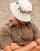Made in Canada 100% Cotton Wordmark Bucket Hat Natural - Province of Canada