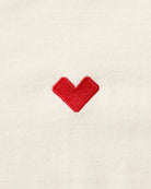 Made in Canada Organic Cotton Heart Tee Natural - Unisex - Province of Canada
