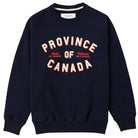 Made in Canada The Logo Fleece Sweatshirt Navy - Province of Canada