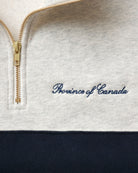 Made in Canad Club Fleece Half Zip Navy - Unisex - Province of Canada