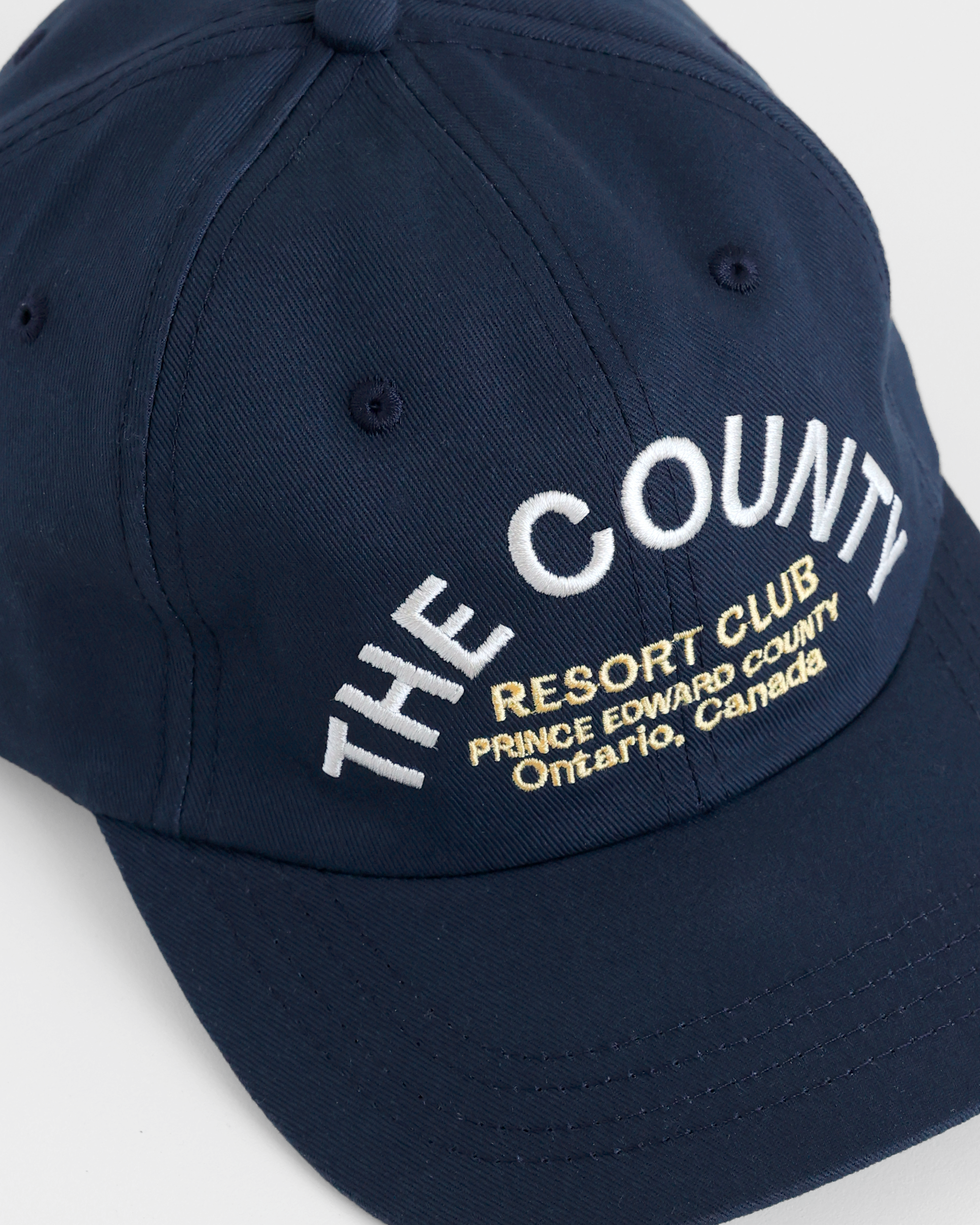 Made in Canada 100% Cotton The County Baseball Hat Navy - Province of Canada