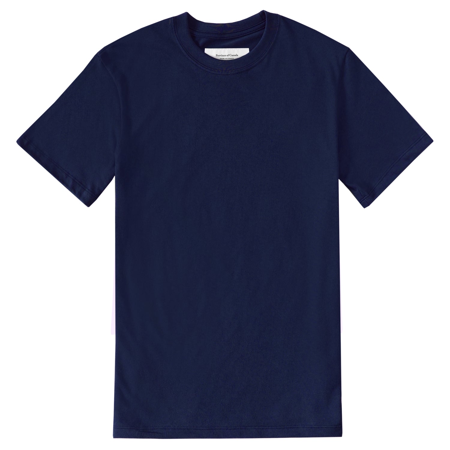 Monday Tee Navy Unisex Made in Canada Province of Canada