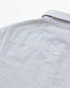 Made in Canada 100% Cotton Oxford Stripe Dress Navy - Province of Canada