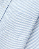 Made in Canada 100% Cotton Oxford Stripe Dress Royal - Province of Canada