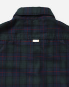 Made in Canada 100% Cotton Navy Plaid Flannel Shirt Navy Green Red - Unisex - Province of Canada