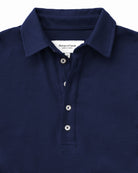 Made in Canada Sunday Polo Long Sleeve Dress Navy - Province of Canada