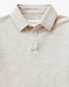 Made in Canada Sunday Polo Shirt Oatmeal - Province of Canada