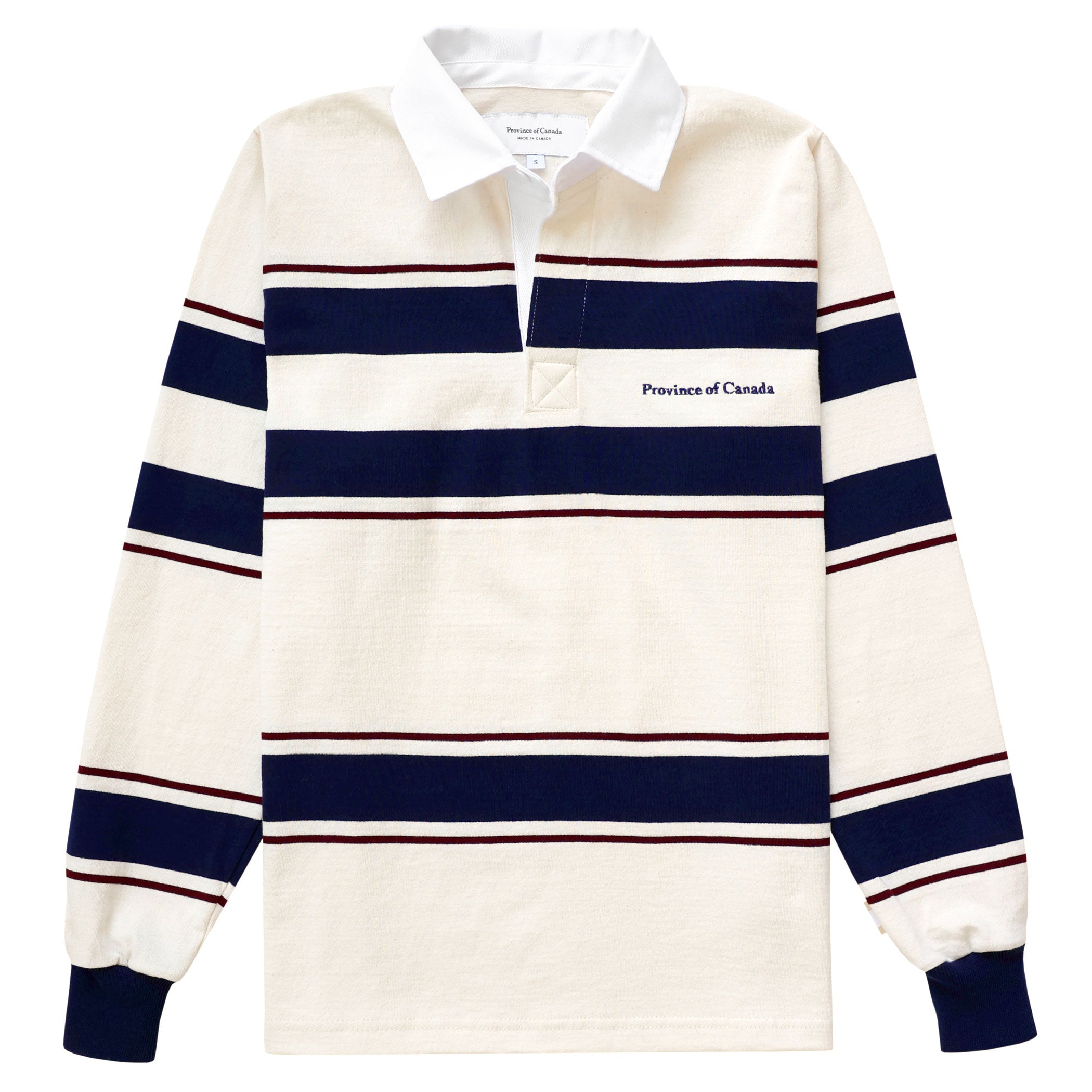 Made in Canada 100% Cotton Ossington Rugby Shirt - Unisex - Province of Canada