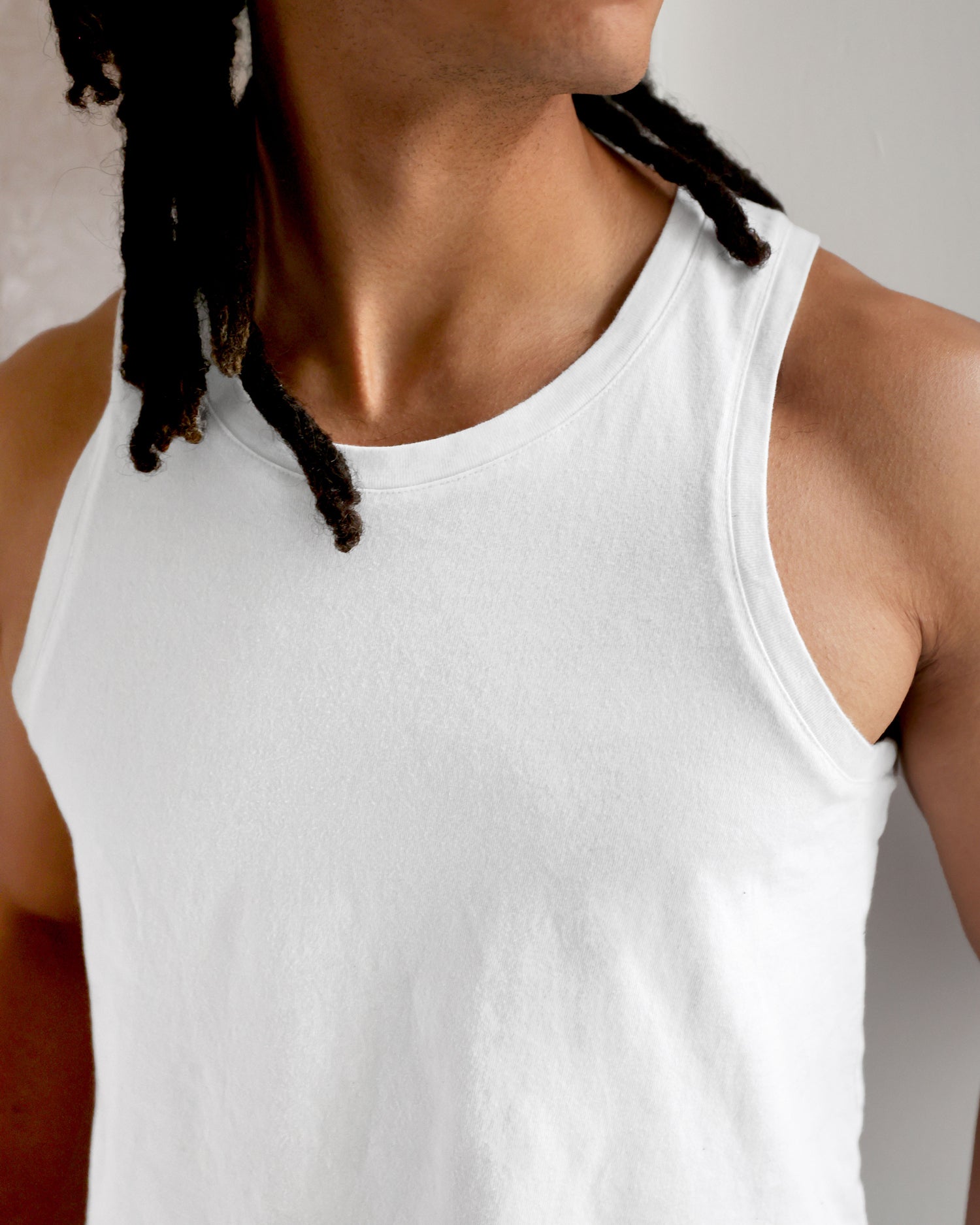 Made in Canada Organic Cotton Tuesday Tank Top White Unisex - Province of Canada