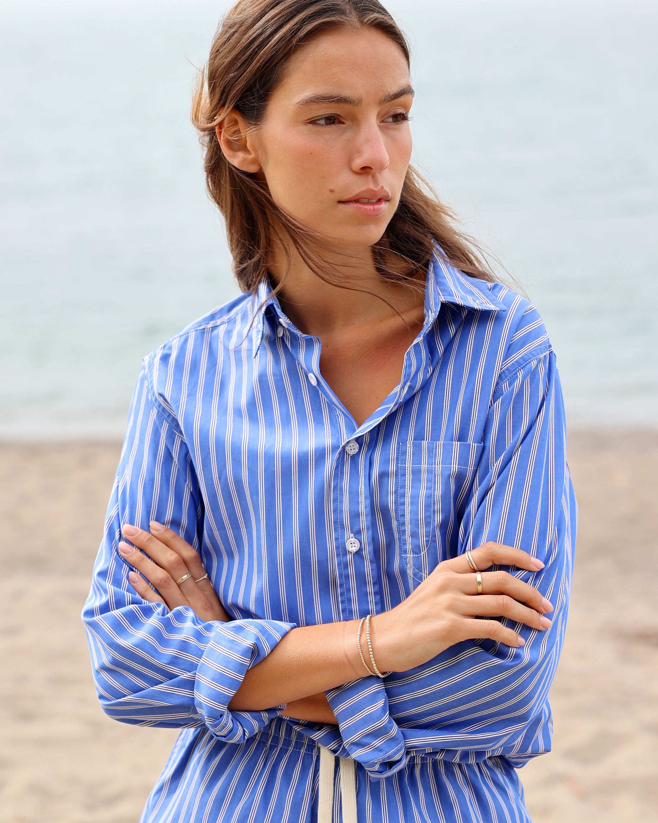 Made in Canada 100% Cotton Fogo Button Down Shirt - Unisex - Province of Canada