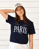 Made in Canada Paris Ontario Tee Navy - Unisex - Province of Canada