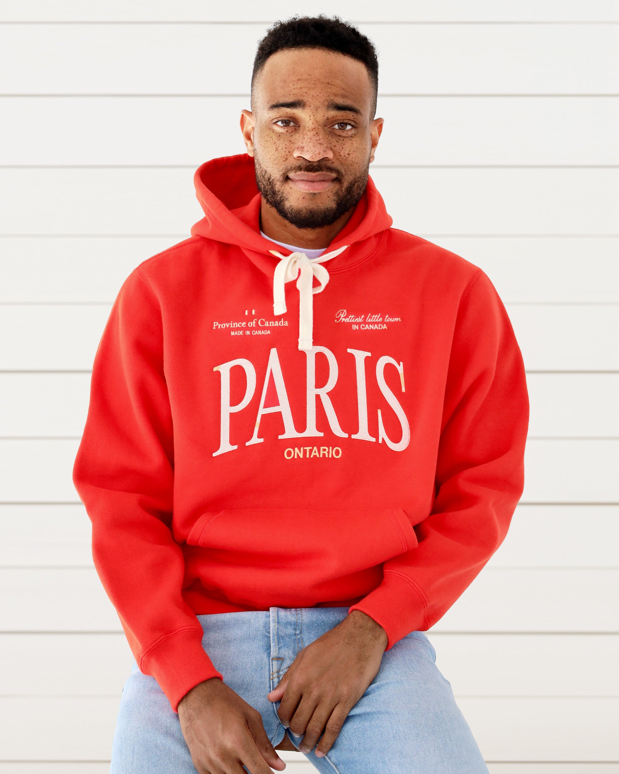 Made in Canada Paris Ontario Fleece Hoodie Tart - Unisex - Province of Canada