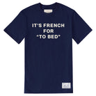 Made in Canada To Bed Tee Navy - Unisex - Au Lit x Province of Canada