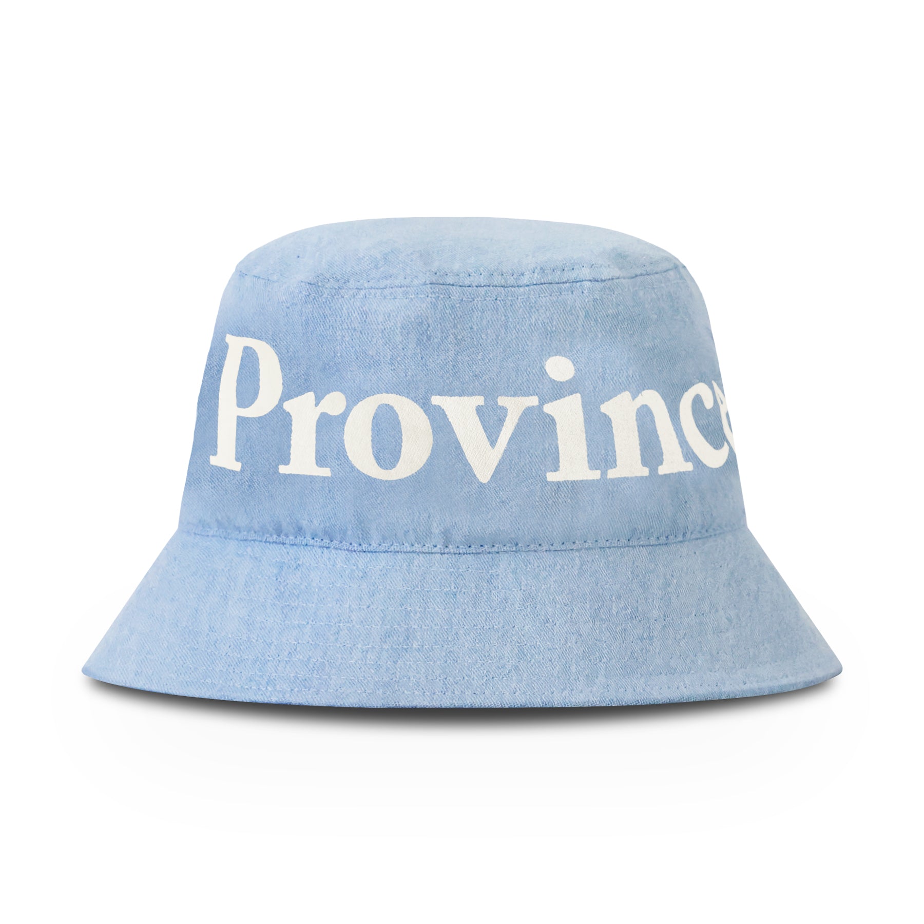 Made in Canada 100% Cotton Wordmark Bucket Hat Denim - Province of Canada