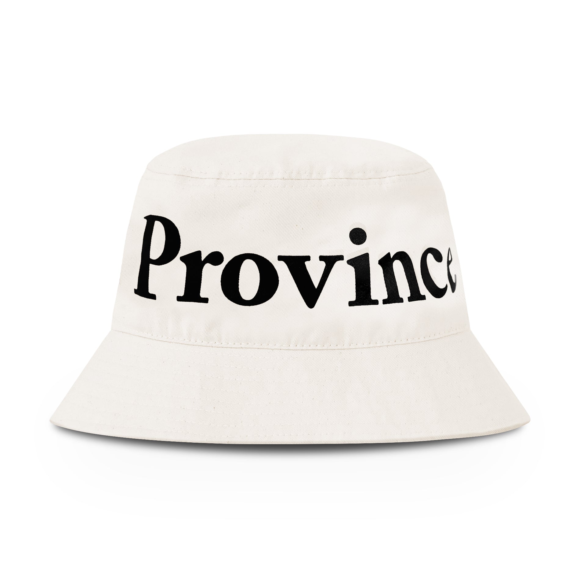 Made in Canada 100% Cotton Wordmark Bucket Hat Natural - Province of Canada