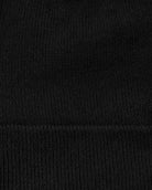 Made in Canada Fine Ribbed 100% Cotton Toque Black - Province of Canada