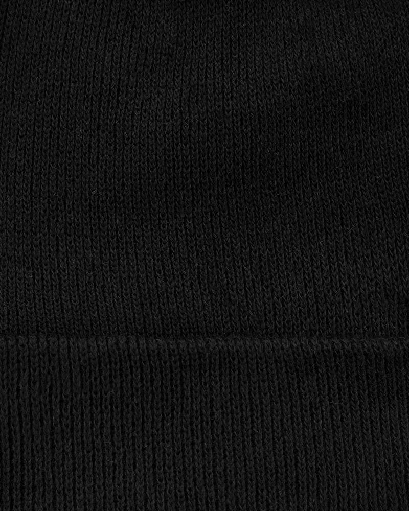 Made in Canada Fine Ribbed 100% Cotton Toque Black - Province of Canada