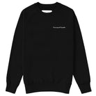 French Terry Sweater Black - Unisex - Province of Canada