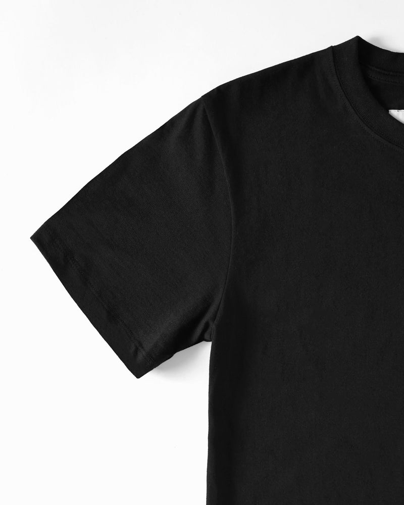 Jersey Midi T-Shirt Dress - Black
