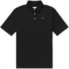 Made in Canada Flag Polo Shirt Black - Unisex - Province of Canada