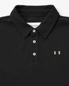 Made in Canada Flag Polo Shirt Black - Unisex - Province of Canada