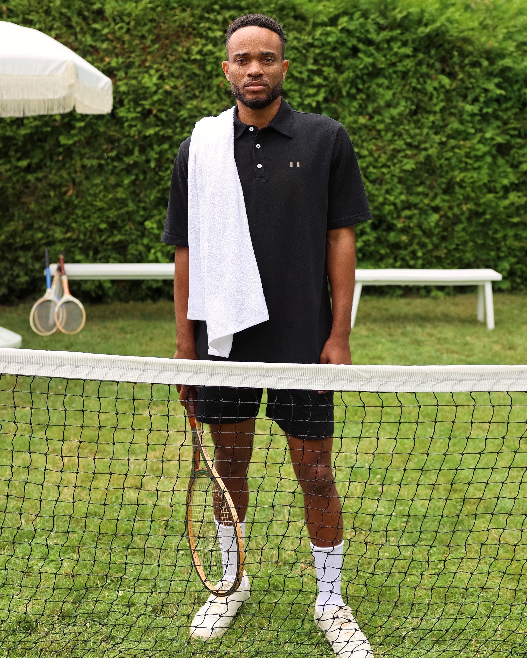 Made in Canada Flag Polo Shirt Black - Unisex - Province of Canada