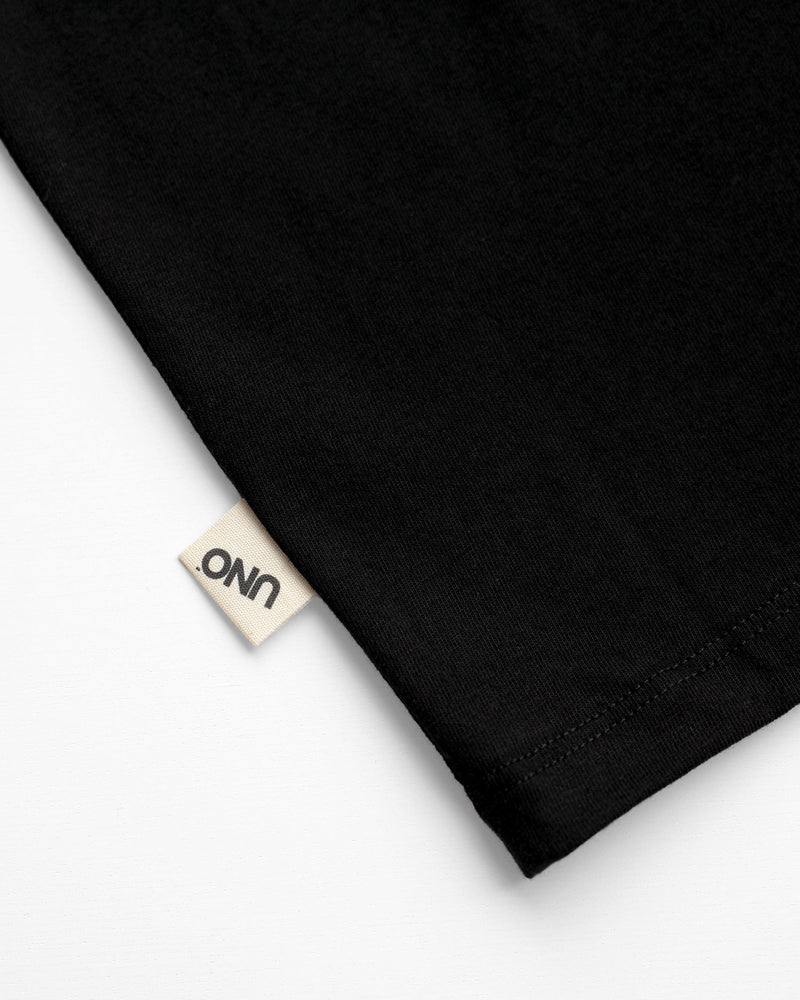 UNO Tee Black Unisex - Made in Canada - Province of Canada