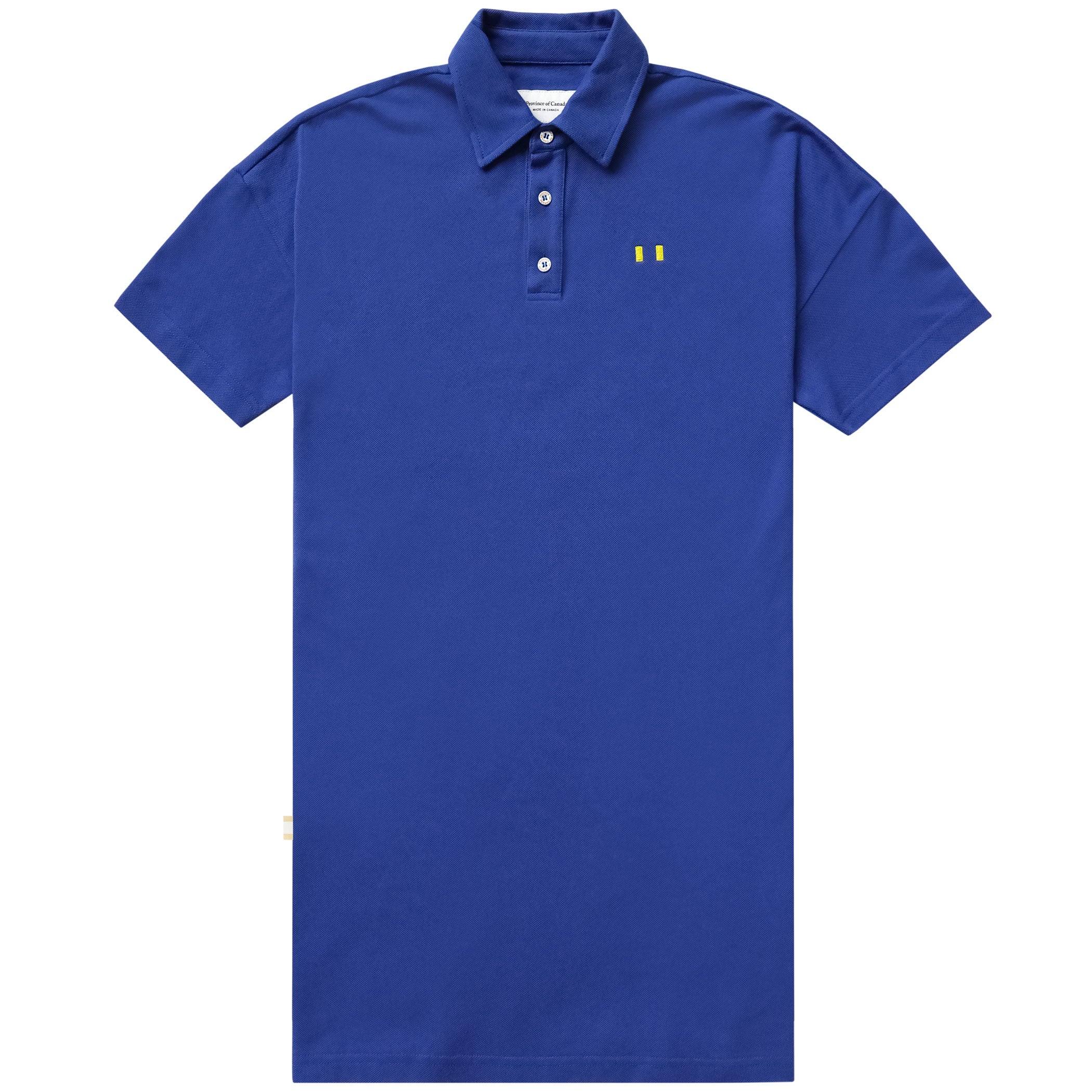 Made in Canada Flag Polo Dress Royal - Province of Canada